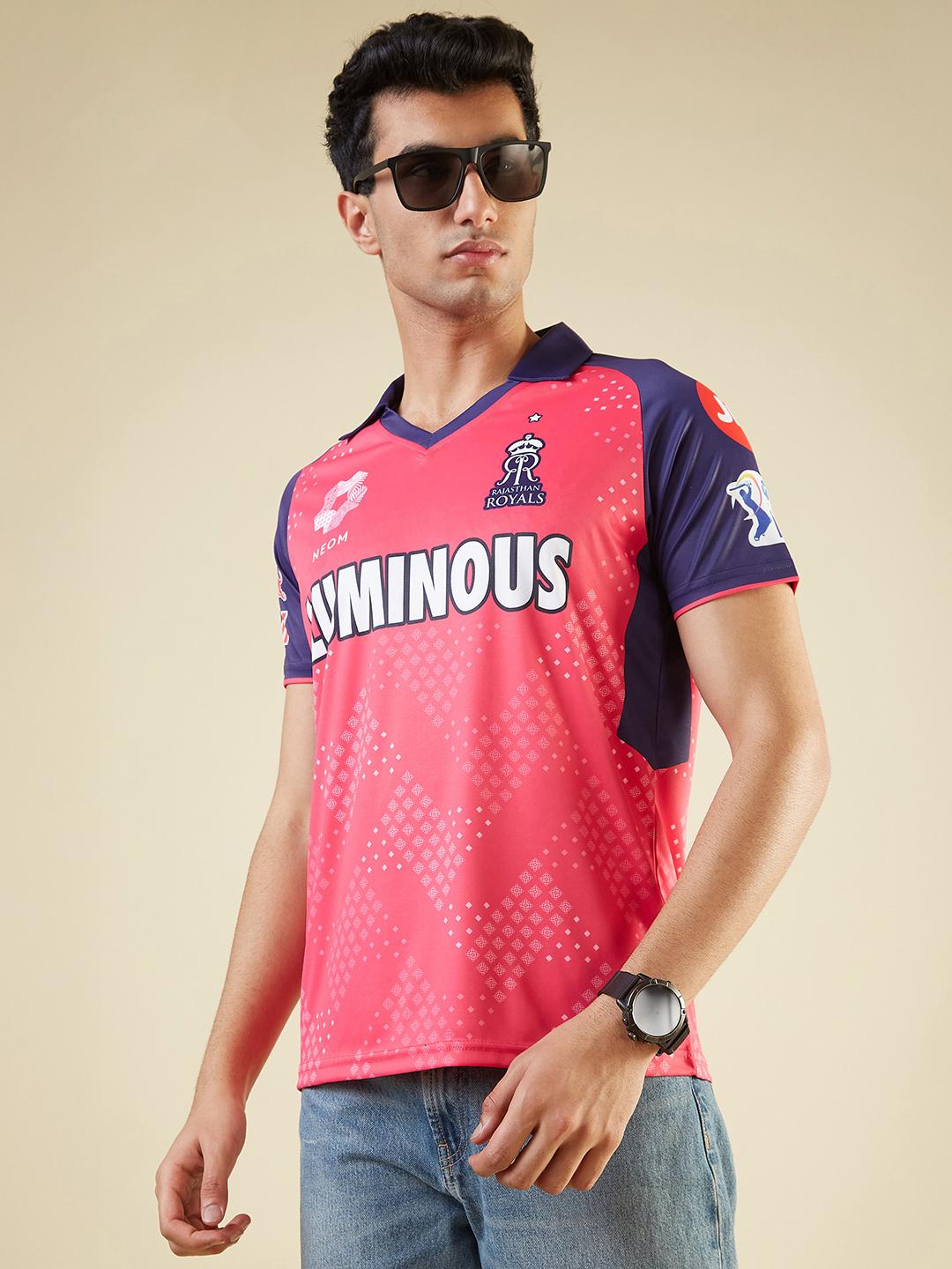 Buy FanCode Shop Official Rajasthan Royals Fan Cricket IPL Jersey 