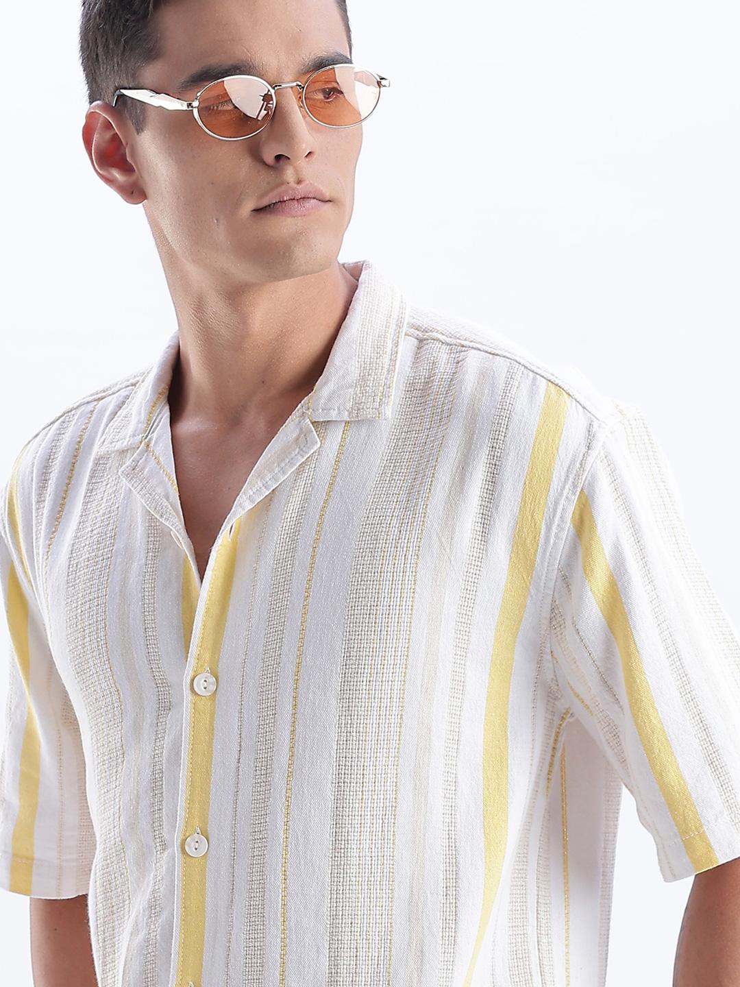HERE&NOW Men Opaque Casual Shirt