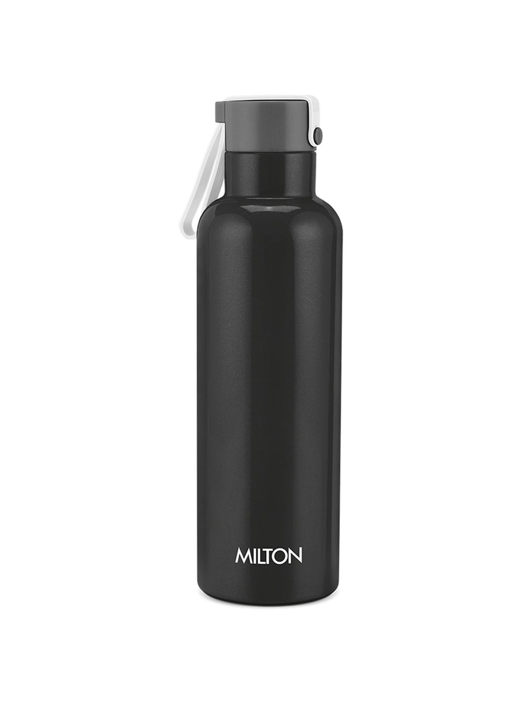 Buy Milton Black Solid Stainless Steel Double Wall Vacuum Flask 550ml - - Home for Unisex