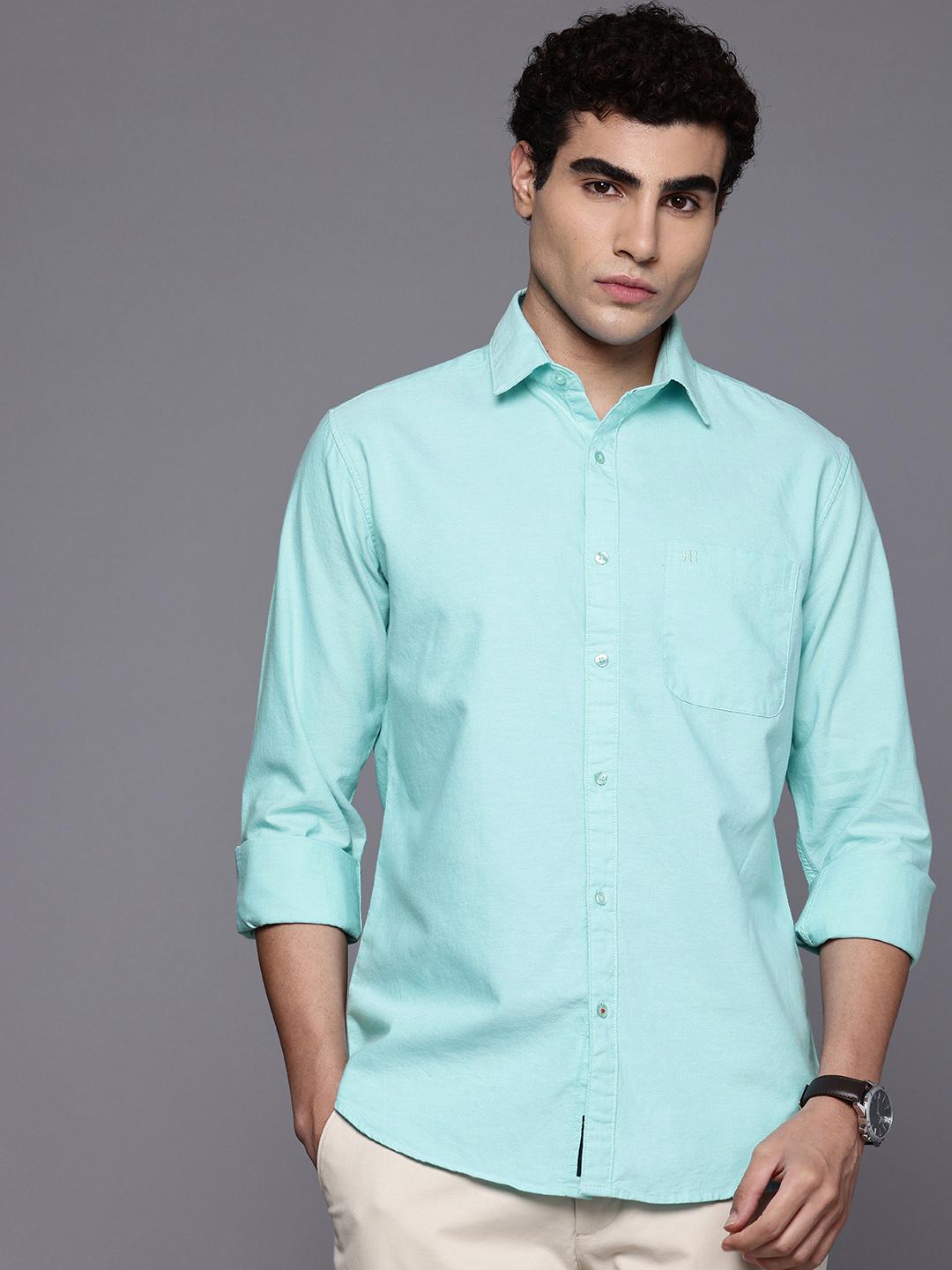 Raymond Slim Fit Pure Cotton Casual Shirt