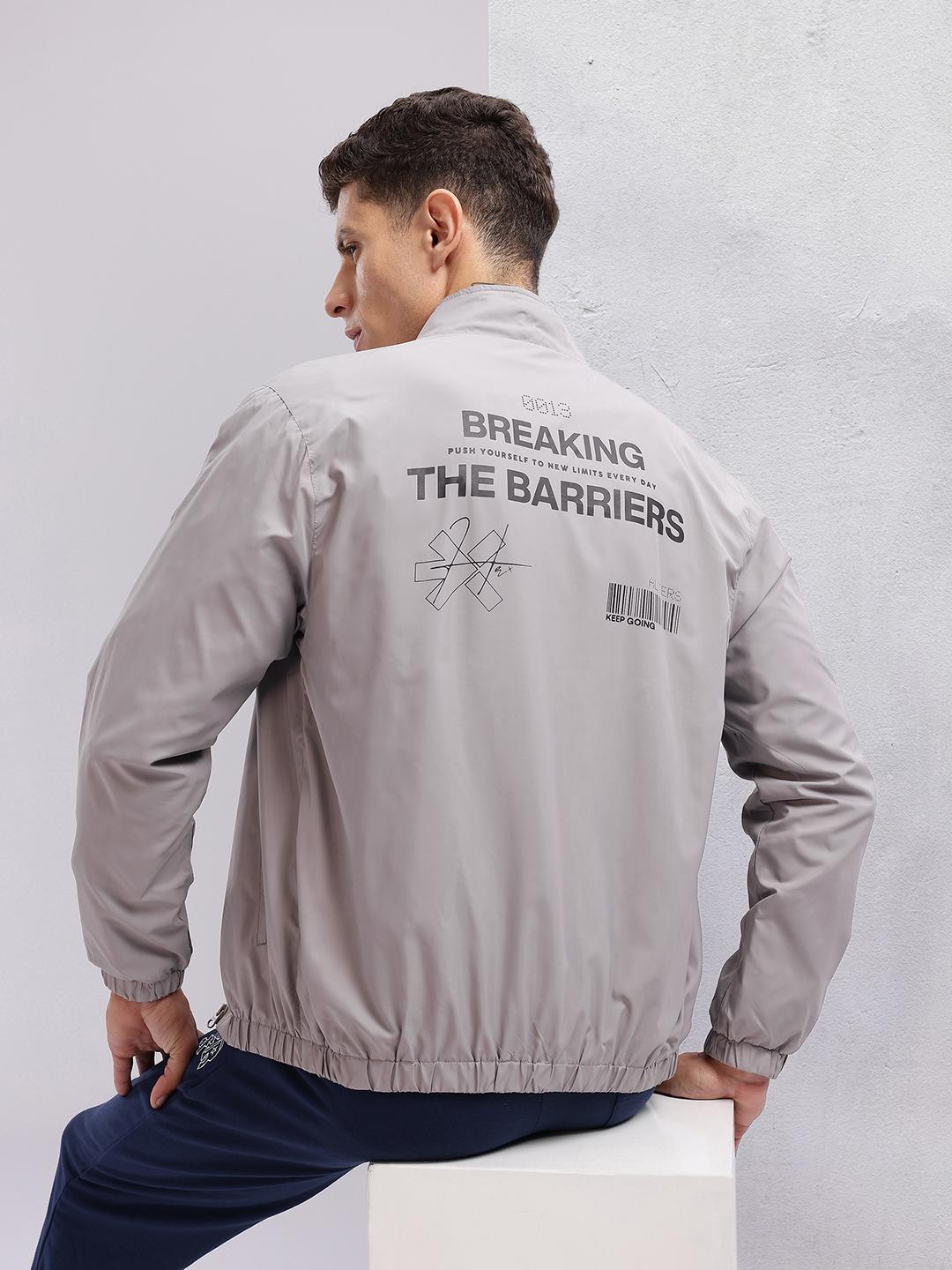 HRX by Hrithik Roshan Typography Print Lifestyle Jacket