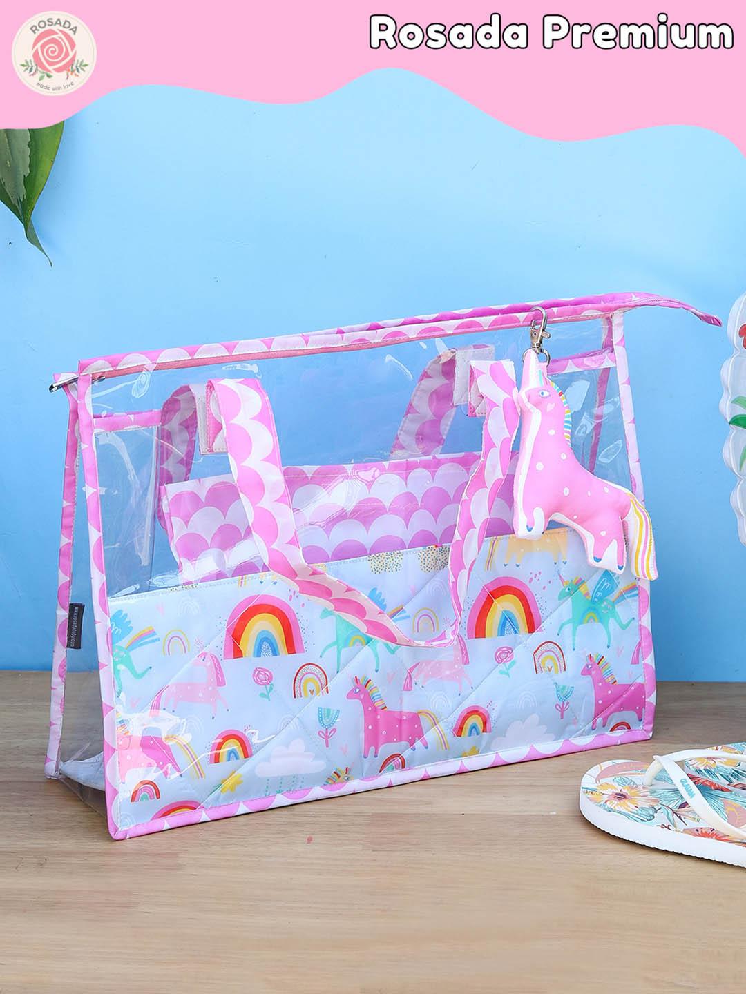 Buy ROSADA Kids Blue Unicorn Printed Waterproof Swimming Bag - - Accessories for Unisex Kids