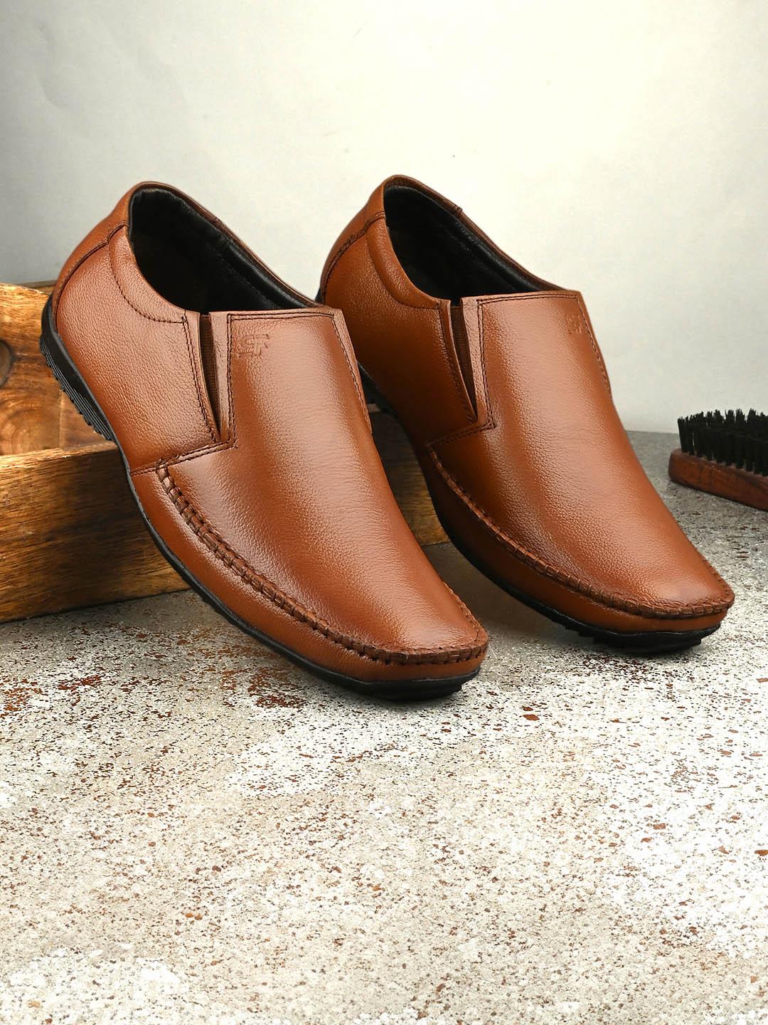 Buy Butello Men Leather Formal Loafers Shoes - Formal Shoes for Men ...