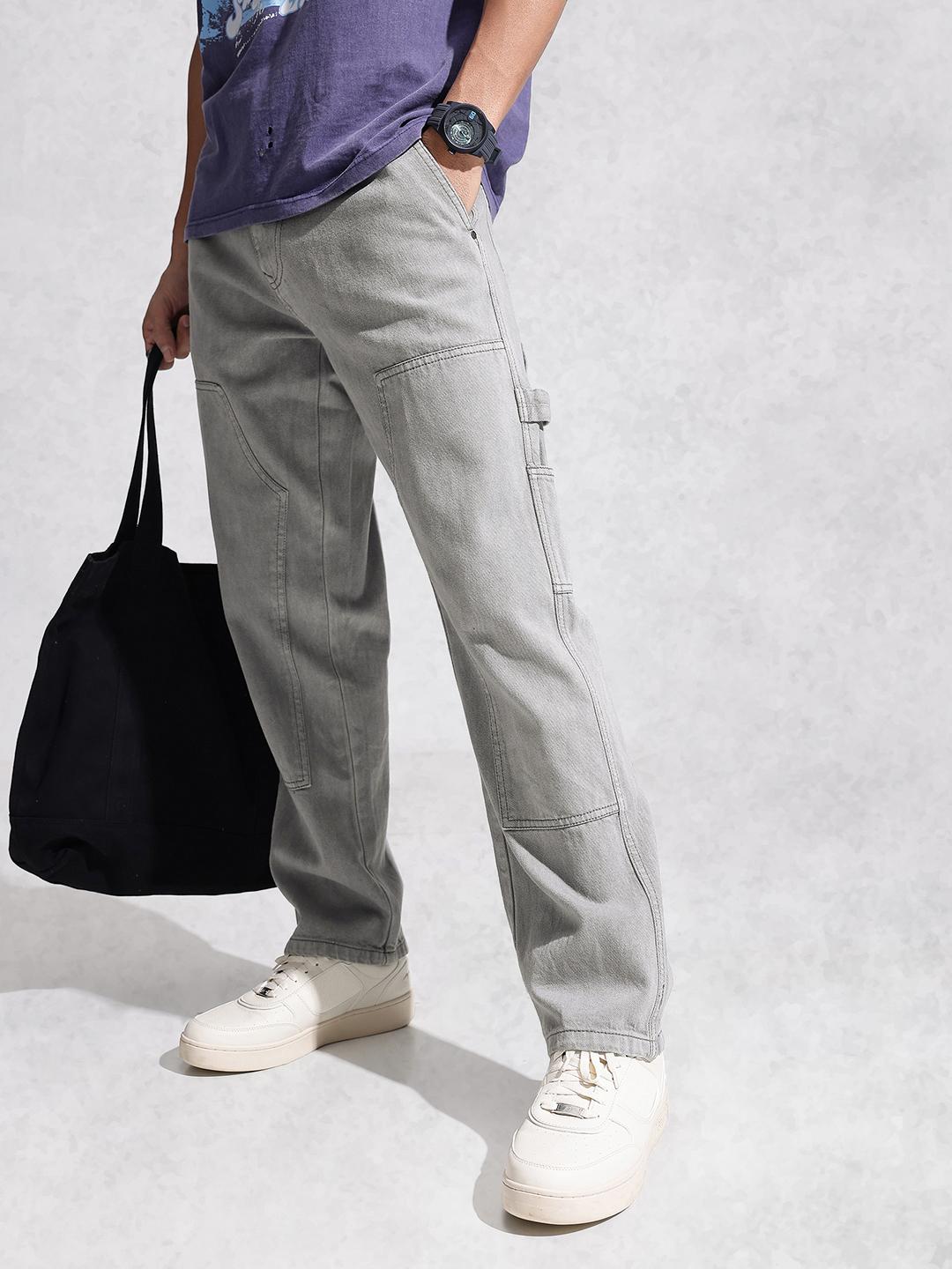 WROGN Men Anti Fit Light Fade Pure Cotton Jeans