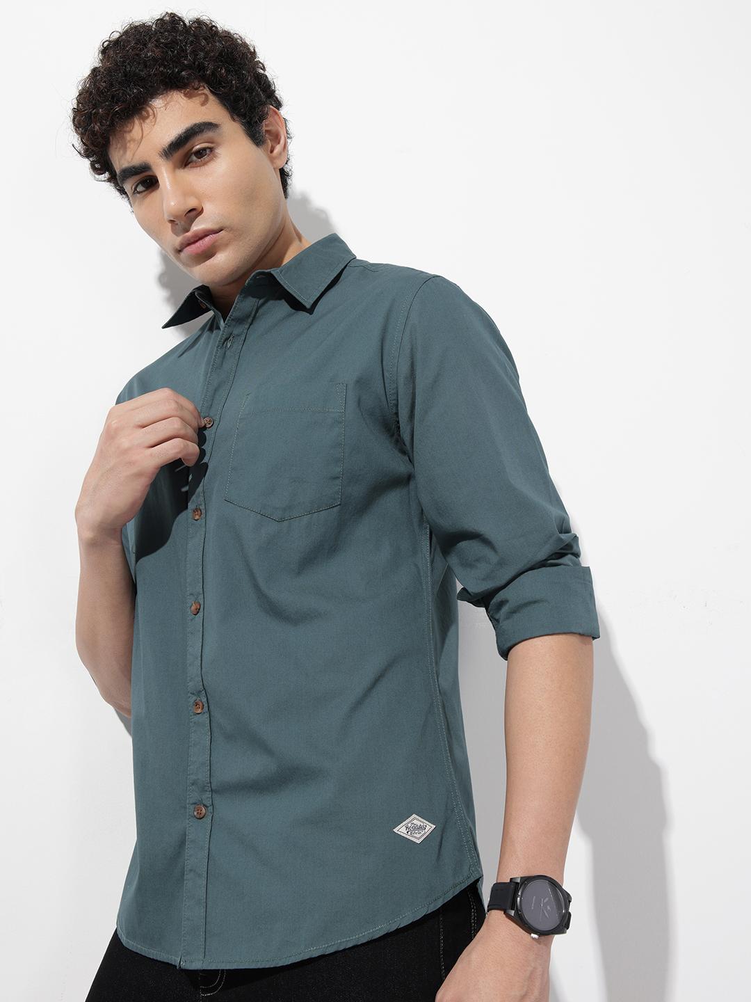 Roadster Pure Cotton Casual Shirt