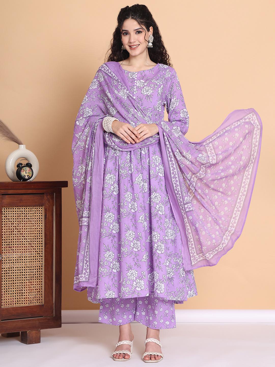 Cotton kurti set with dupatta( pre order) main image 0