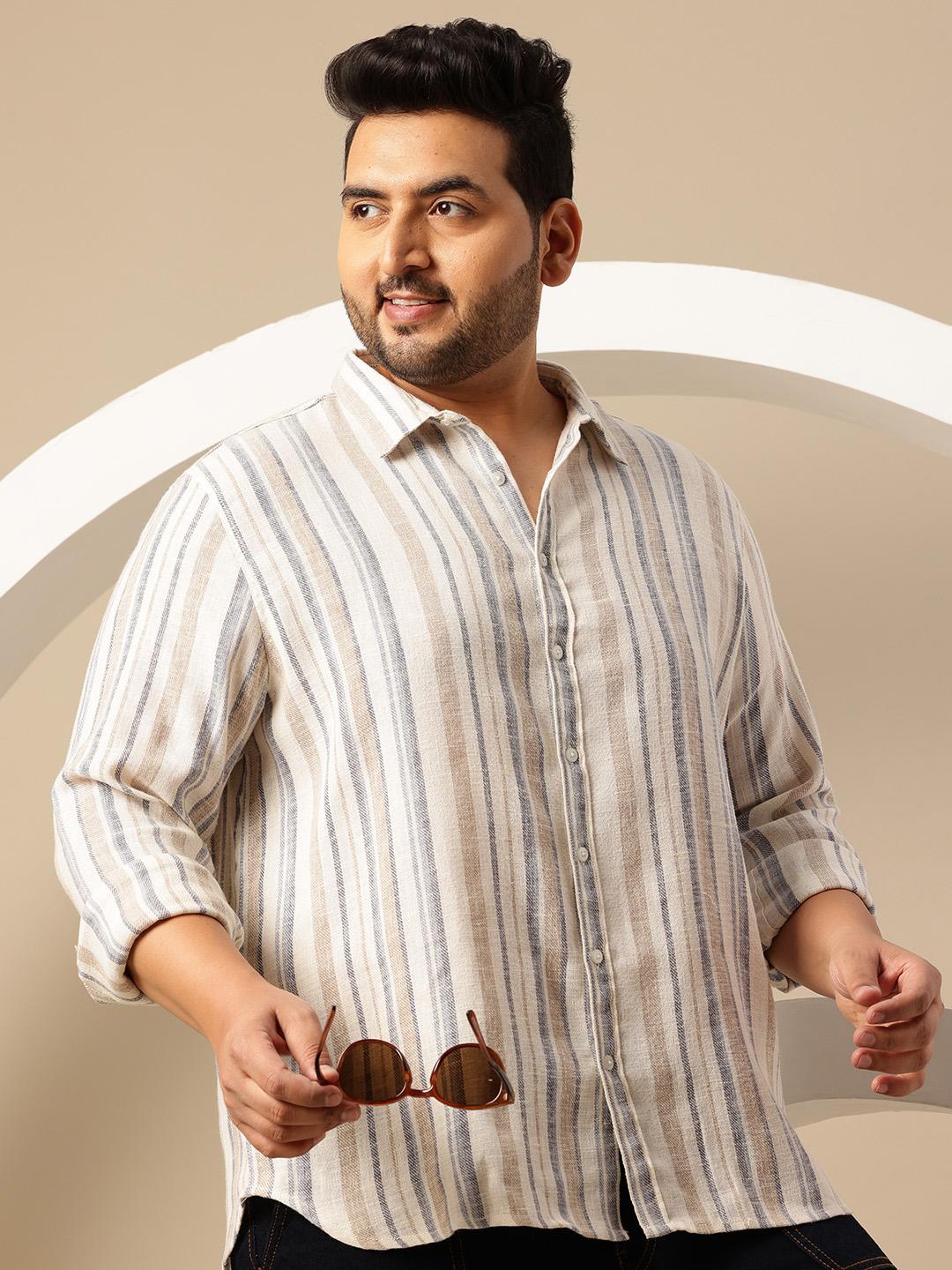 Sztori Striped Regular Fit Shirt