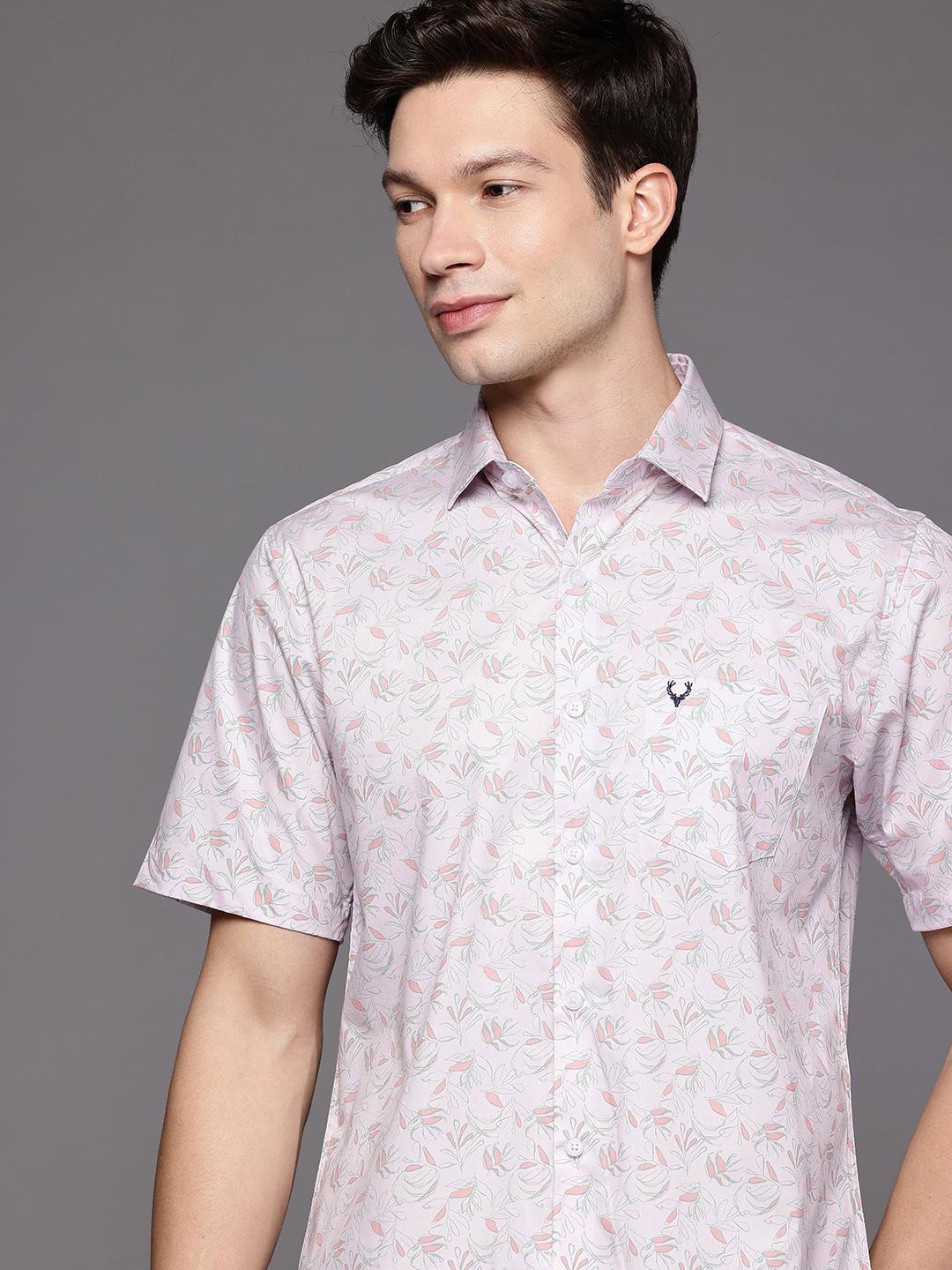 Allen Solly Classic Fit Floral Printed Casual Shirt