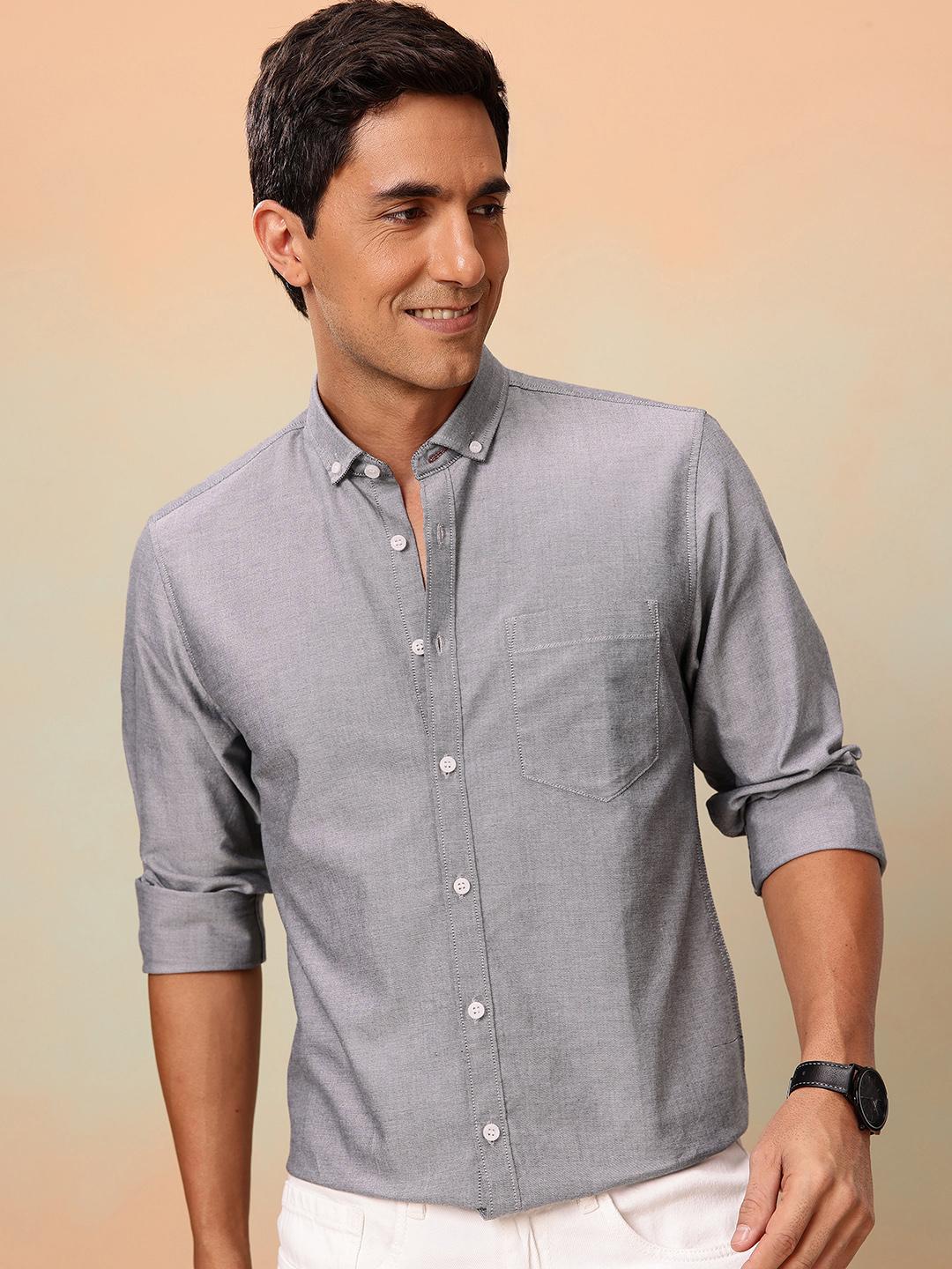 Mast & Harbour Men Standard Pure Cotton Casual Shirt