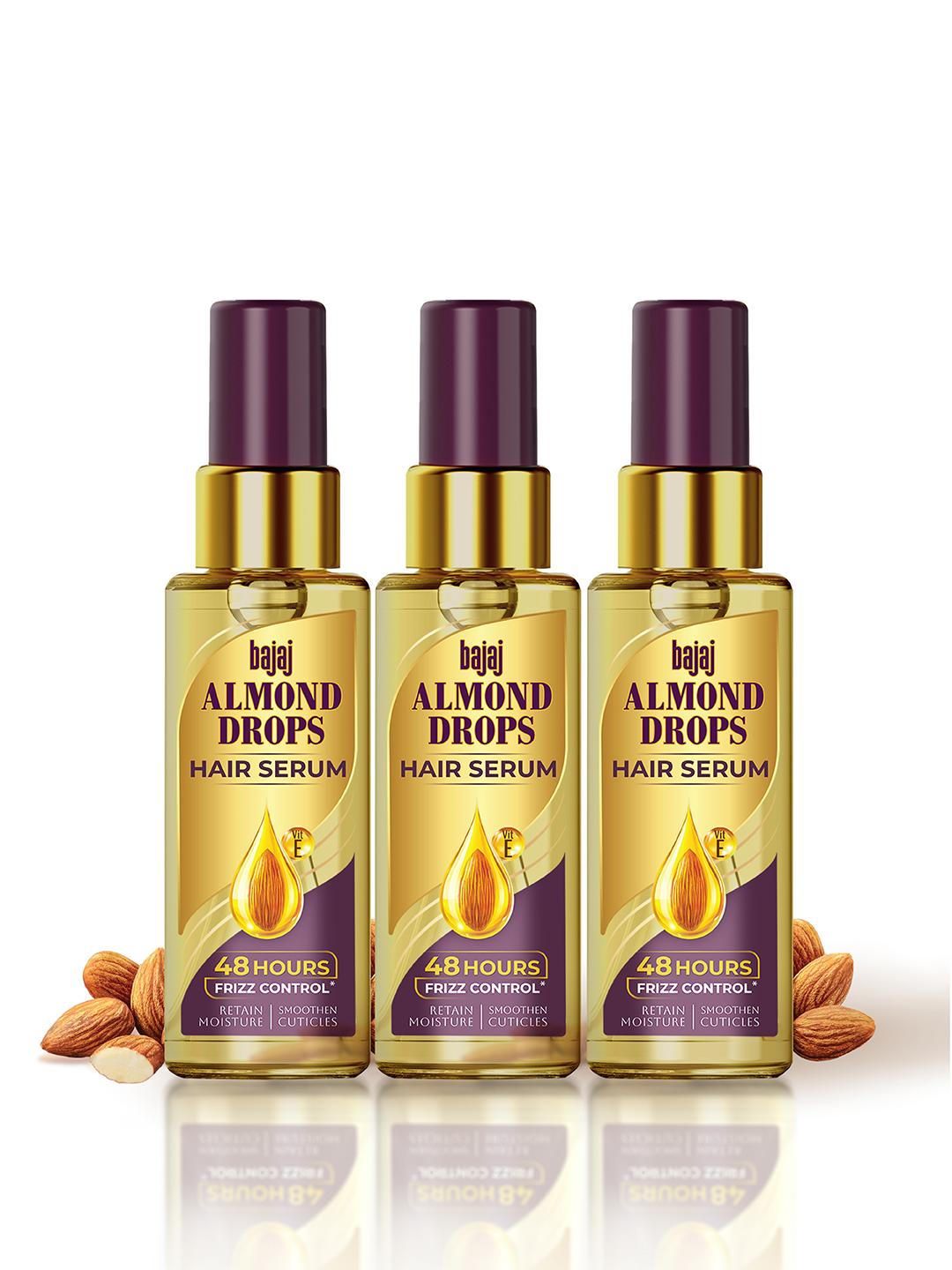 BAJAJ CONSUMER CARE Set of 3 Hair Serum - 50ml each Rs. 205 - Myntra
