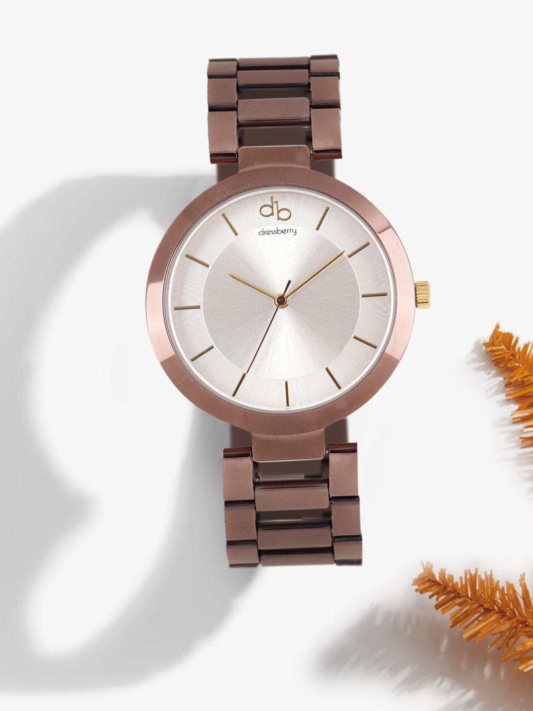 Buy DressBerry Women Silver Toned Analogue Watch DW DB11 - - Accessories for Women