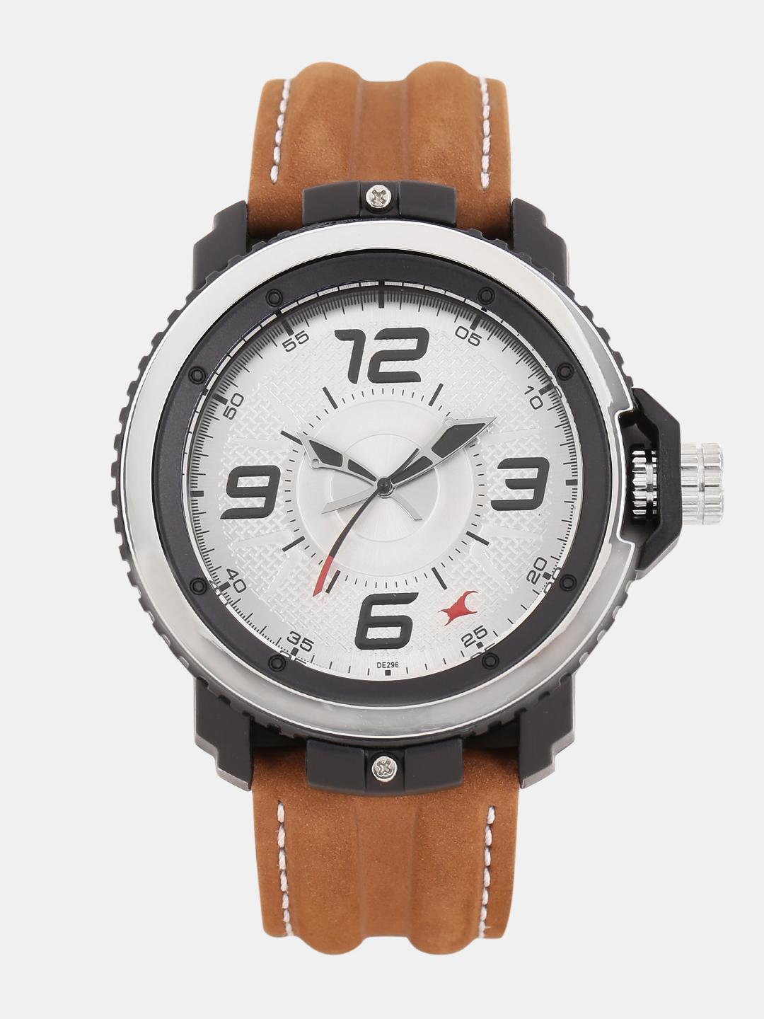 Buy Fastrack Men Silver Toned Analogue Watch NK38017PL02_BBD1 - Watches ...