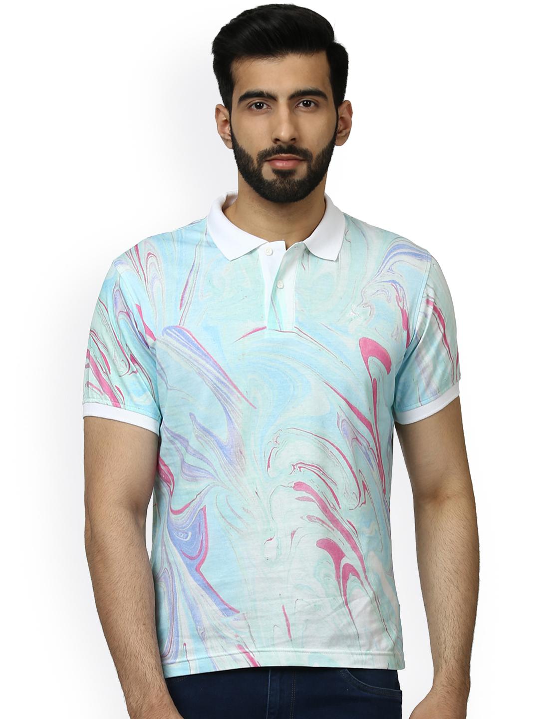 Buy Parx Men White Solid Polo Collar T Shirt - Tshirts for Men 5594376 ...