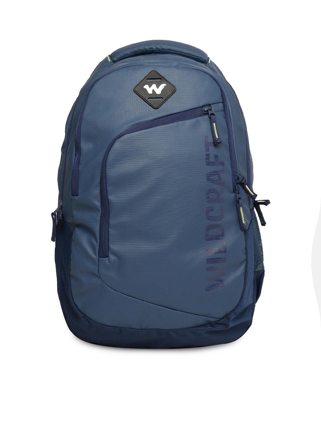 Buy Wildcraft Unisex Navy Blue Maestro Plus Solid Backpack - - Accessories for Unisex