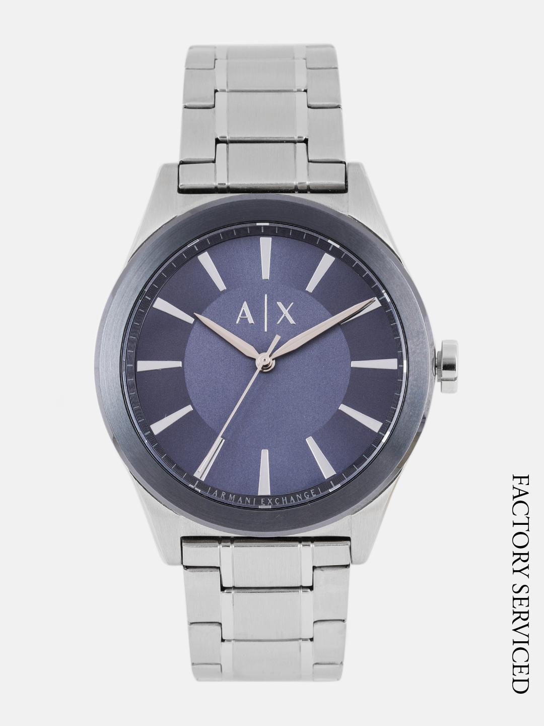 Buy Armani Exchange Men Blue Analogue Watch AX2331I_Factory_Service ...