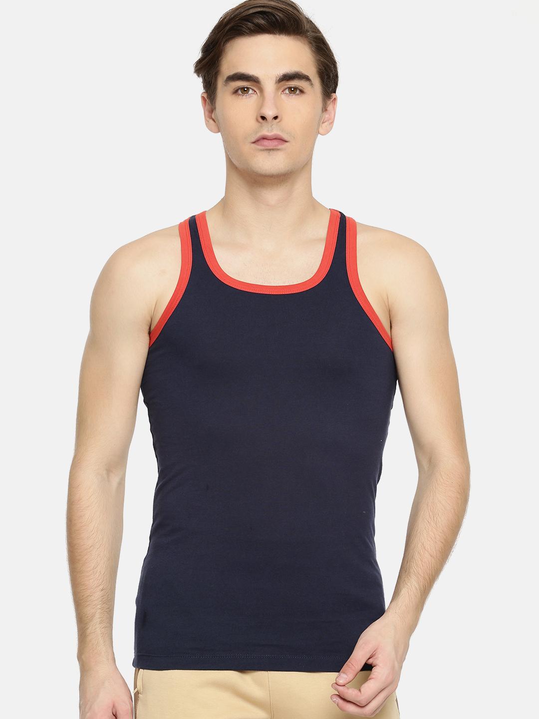 Body Color Inner Vest Buy Chromozome Navy Innerwear Vest WS 22 - Innerwear Vests for Men ...