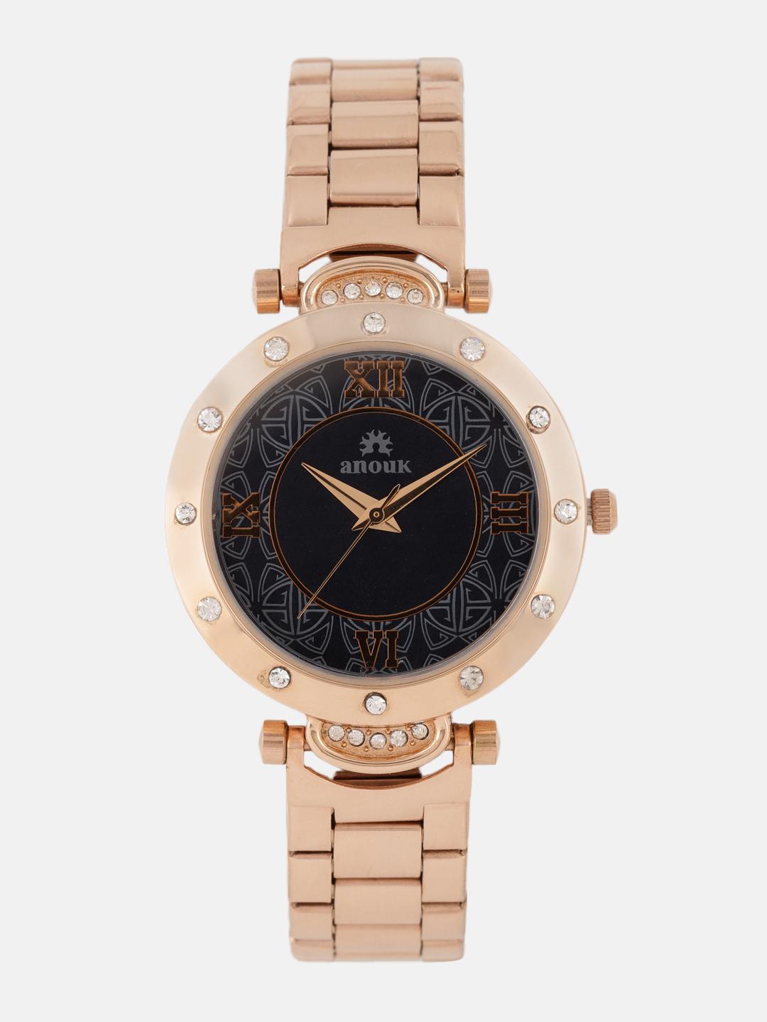 Buy Anouk Women Navy Blue Analogue Watch - Watches for Women 8620373 ...