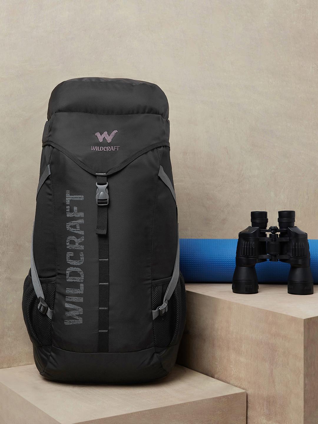 Printed Rucksacks Buy Wildcraft Unisex Black Printed Trek 45L Rucksack - Rucksacks for ...