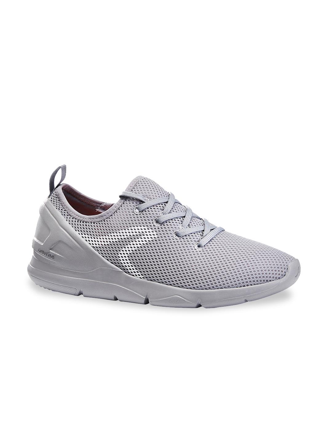 Buy Decathlon NEWFEEL Women Grey Mesh Walking Shoes - - Footwear for Women