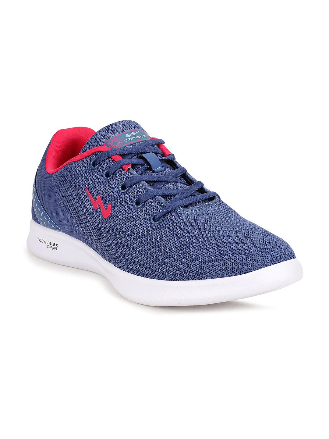 Buy Campus Women CRISTY Blue Mesh Running Marking Shoes - - Footwear for Women
