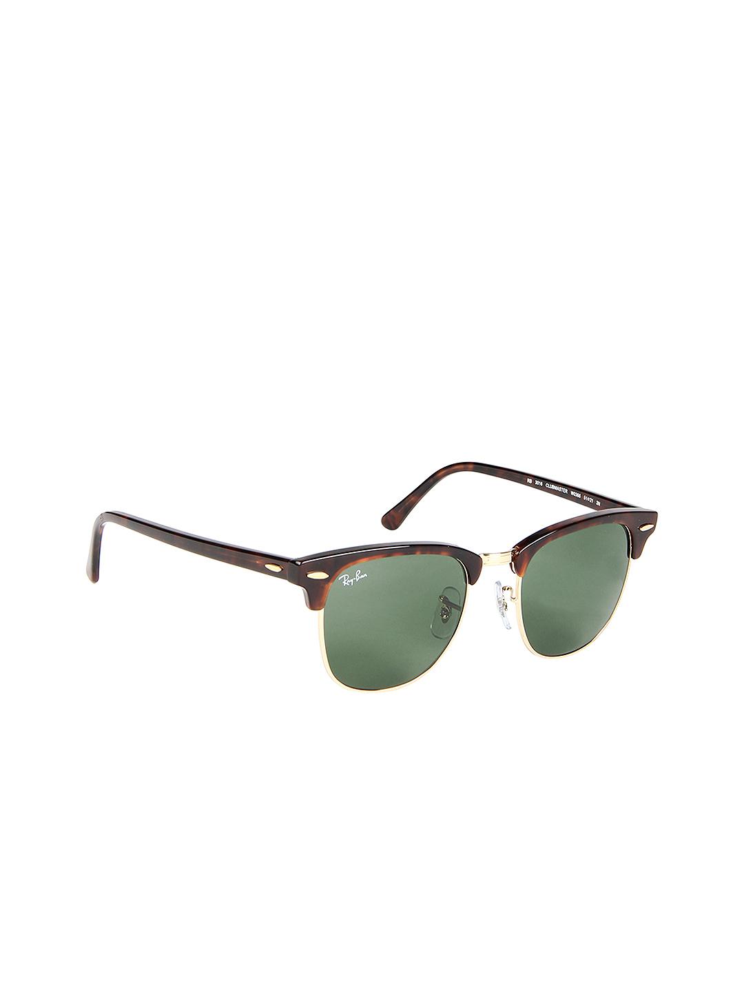 Ray-Ban Unisex Green Lens Square Sunglasses 0RB3016W036651 - Image 1