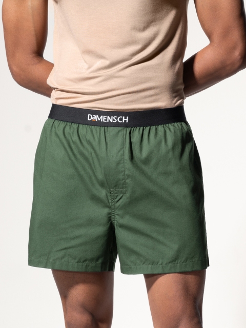 Buy DAMENSCH Men Printed Ultra Light Cotton Regular Fit Inner Boxers DAM SLD SBX RYG - - Apparel for Men