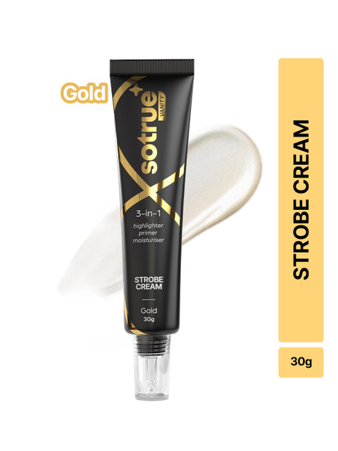 Buy SOTRUE Strobe Cream For Face Highlighter 30 G Gold - - Personal Care for Women