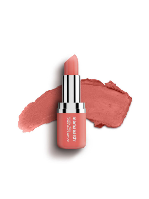 Buy Mamaearth Murumuru Butter & Vitamin E Creamy Matte Long Stay Lipstick Coral Bloom 4.2g - - Personal Care for Women