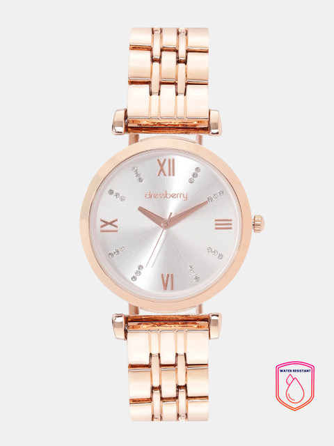 Buy DressBerry Women Silver Toned Analogue Watch DB G3 - - Accessories for Women