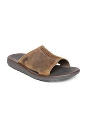 Clarks Men Tan Brown Sandals