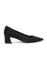 MANGO Women Black Solid Pumps