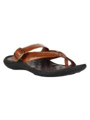 Franco Leone Men Brown Leather Sandals