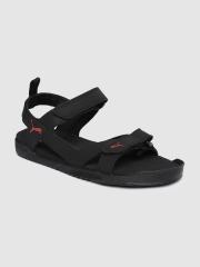 Puma Men Black Solid Prime Sports Sandals