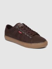 Levis Men Brown Sneakers