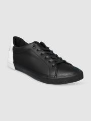 Flying Machine Men Black Sneakers