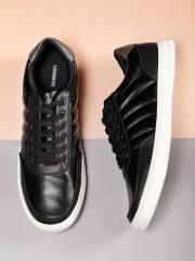 LOCOMOTIVE Men Black Sneakers