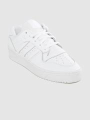 ADIDAS Originals Men White Rivalry Low Sneakers