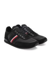 Tommy Hilfiger Men Black Sneakers