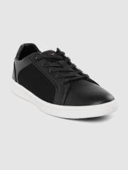 Louis Philippe Men Black Sneakers