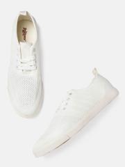 Roadster Men White Sneakers