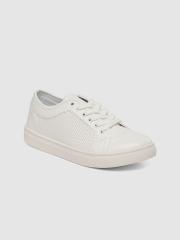 CERIZ Women White Sneakers