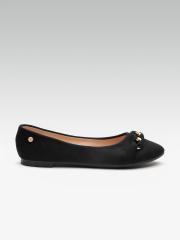 Carlton London Women Black Solid Ballerinas