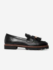 DOROTHY PERKINS Women Black Tasselled Loafers