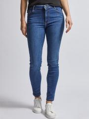 DOROTHY PERKINS Women Blue Alex Skinny Fit Mid-Rise Clean Look Stretchable Jeans