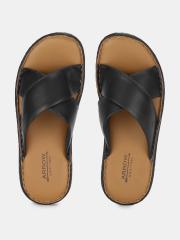 Arrow Men Black Sandals