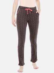 Sweet Dreams Women Black Printed lounge Pants