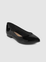 BEIRA RIO Women Black Solid Ballerinas