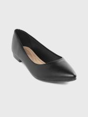 BEIRA RIO Women Black Solid Ballerinas