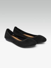 Steve Madden Women Black Solid Ballerinas