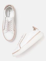 DressBerry Women White Sneakers